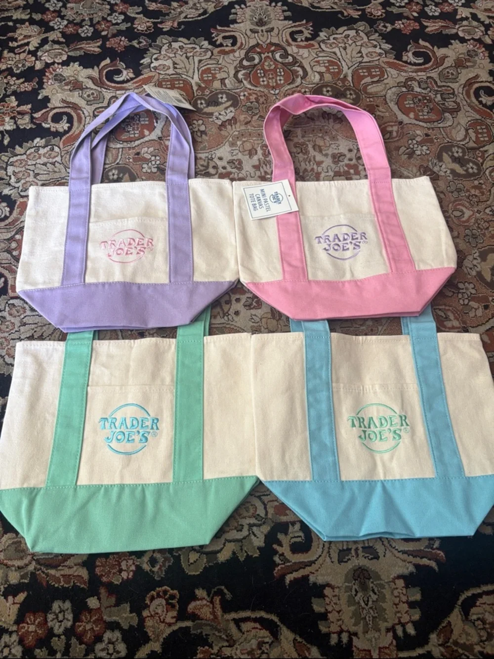 Trader Joe bags (4 pack) - Picture 1 of 1